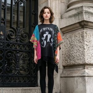 OOAK PAT BENATAR KANTHA TOP SM-3X